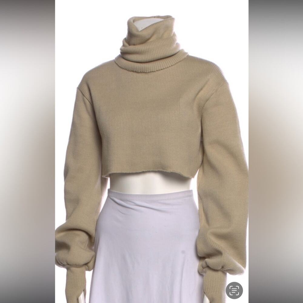 Orseund Iris Turtleneck Sweater XS Fits like a Small/MediumCrop top turtleneck